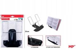 MP Könyvtartó Állvány, Fekete (PC911N)