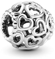 Pandora Moments Nyisd ki a szived! ezüst charm (790964)