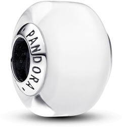 Pandora Moments Fehér mini muranói üveg charm (793118C00)