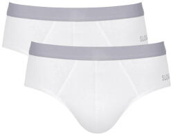 Sloggi 2pack chiloți SLOGGI ABC GO slip alb, XS