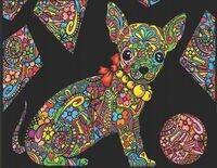 100 Velvet Kifestőkönyv A4 Chihuahua! (8024238321098)