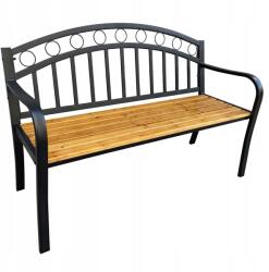 AKORD Kerti Pad Terasz Arum Fekete/természetes Fa Akd (LAWOGRARUMCZARDREW)