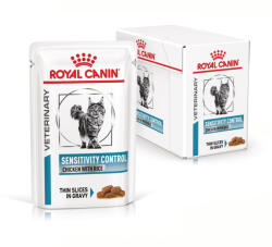 Royal Canin VHN Cat Sensitivity Control - csirkehússal 12x85g - krizsopet