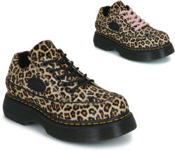 Dr. Martens Pantofi Derby Femei Buzz 5i Light Tan Mini Leopard Spot Hair On Dr. Martens Maro 41