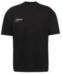 MAMMUT BASE RELAXED T-SHIRT MEN GLACIER Tricou cu mânecă scurtă black 0001 S