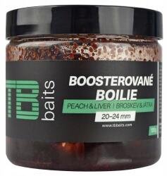Tomas Blazek Boilie Booster Peach Liver 120gr 20-24mm golyók öntetben (TB00623)