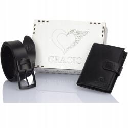 Gracio Öv Nadrághoz 115 Rfid pénztárca szett Szeretlek (Pasek skórzany męski)