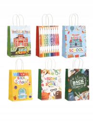  Shein Papírzacskó 22X15 12DB Véletlenszerű Minta__-