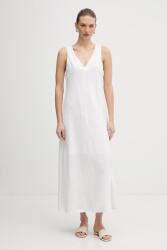 DKNY vászon ruha - fehér XS - answear - 37 990 Ft