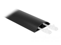 DELOCK Kábelcsatorna 89 x 21 mm 1 m fekete (20712) (20712) (20712)