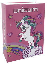  Pusculiță în formă de carte - unicorn (SF9801-2)