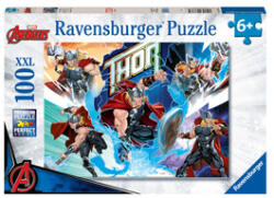 Ravensburger Puzzle 100 piese - Eroi Marvel 1 (13376) Puzzle