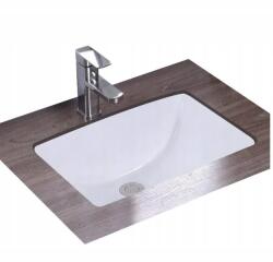 Rea Adela Mosdókagyló Pultba Süllyeszthető Fehér Téglalap Alakú Rea 46CM (REA-U6653)