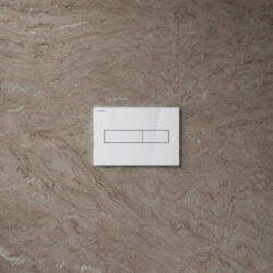 Laufen Ineo Horizon kettős öblítésű WC nyomólap, fehér H9001110000001 (H9001110000001)