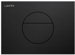 Laufen Ineo Sunrise kettős öblítésű WC nyomólap, matt fekete H9001127160001 (H9001127160001)