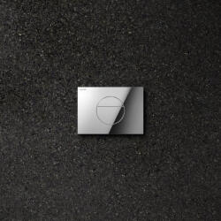 Laufen Ineo Sunrise kettős öblítésű WC nyomólap, króm H9001120040001 (H9001120040001)