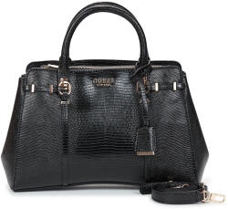 GUESS Genti de mână Femei LEONA MULTI COMP SATCHEL Guess Negru Unic