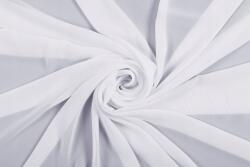  Chiffon Szövet Sima Fehér (2F10-20113)
