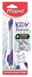 Maped Írástanuló rollertoll, 0, 7 mm, radírozható, MAPED "KIDY Learn MAGIC", nyuszi, lila (IMA229600) - iroda24