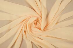  Chiffon Szövet Sima Sárgabarack Bézs (4SZ-SD)