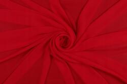  Chiffon Szövet Sima Piros Világos (2F10-20110)