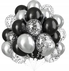  Luficsokor fekete-ezüst króm konf 30cm 50db