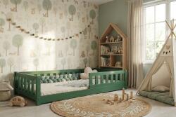 Ourbaby Montessori Ourbaby Meadow alacsony gyerekágy - zöld