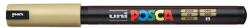 uni Dekormarker, 0, 7 mm, UNI "Posca PC-1MR", arany (TUPC1MRA) - tintasziget