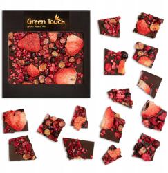 Green Touch Étcsokoládé 70% eperrel, málnával (SŁOD_42)