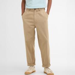 Barbour Cotton Linen Relaxed Trousers - Washed Stone - 36