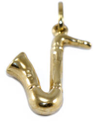 Ékszershop Szaxofon arany medál (1283592)