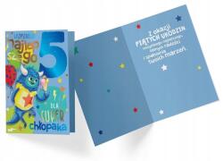 kukartka Bérlet PR-326 Születésnap 5 Fiú