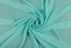  Chiffon Szövet Sima Menta (123-XX)