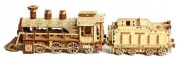 Robotime Fa Gőzmozdony, Gőzmozdony 3D Puzzle 282 Darabos (3D 2025)
