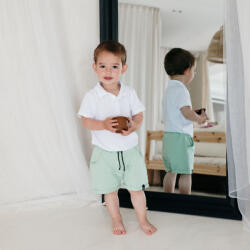 Pippadu Sportos rövidnadrág - halványzöld