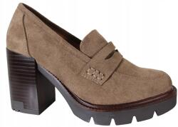 VINCEZA Félcipő Vinceza 58105 MÉRET39 Bézs velúr (58105)