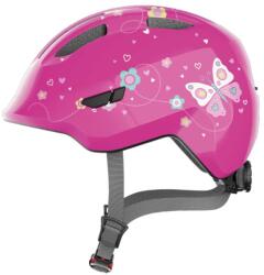 ABUS Gyermek kerékpáros sisak Smiley 3.0 pink butterfly 2026 S