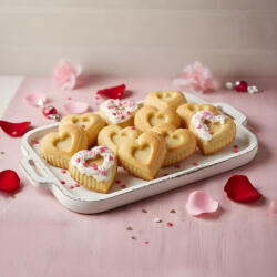  Szilikon sütőforma - szív - 28 x 25, 7 x 4, 5 cm (GL57535G)