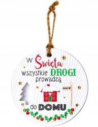 kukartka Kerámia Karácsonyi Dísz (CEZ-079)