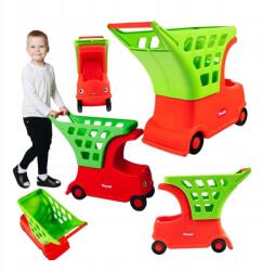 Doloni Autó Toló Kosárral Piros 01540/02