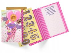 kukartka Születésnapi Kártya Ragasztható Számmal