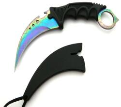 Depox Cutit de vanatoare DEPOX®, Rainbow Fade, 19 cm, otel, multicolor (0404)