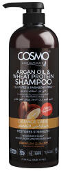 Cosmo Argan Oil Wheat Protein Hajsampon 480ML Arab Kozmetikumok
