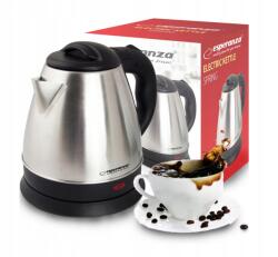  Kis Elektromos Vízforraló Ezüst 1L Rozsdamentes (EKK016I)