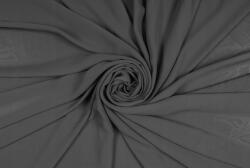  Chiffon Szövet Sima Szürke Sötét (B6E0-1QAZDE-CCC)