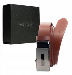 Arucce Öv Férfi Nadrághoz 95 Bőr Csat Automata Barna Természetes Bőr (AMB-215)