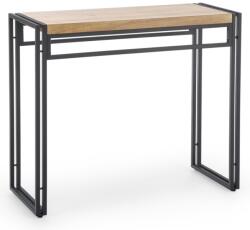 Halmar Konzol előszoba nappali hálószoba loft modern tölgy arany Bolivar KN1 (V-CH-BOLIVAR-KN1)