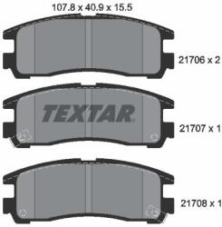 TEXTAR Fékbetét készlet TEXTAR 2170602 for MITSUBISHI, PROTON, NISSAN (2170602)