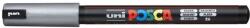 uni Dekormarker, 0, 7 mm, UNI "Posca PC-1MR", ezüst (TUPC1MRE) - pritone