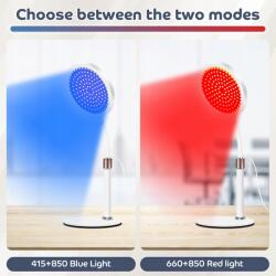  Piros és kék fényterápia arc- és testápolóval (B0D2N9VLQK)